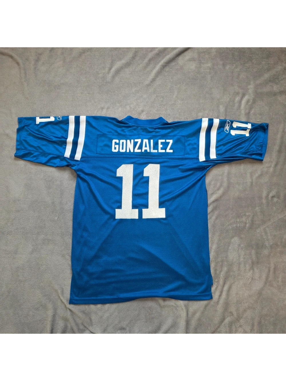 Reebok Anthony Gonzalez #11 Indianapolis Colts NFL Jersey -L